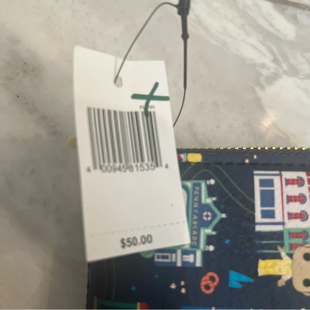 DISNEY PARKS LOUNGEFLY NWT DAPPER DAN MAIN STREET WALLET - Picture 3 of 6